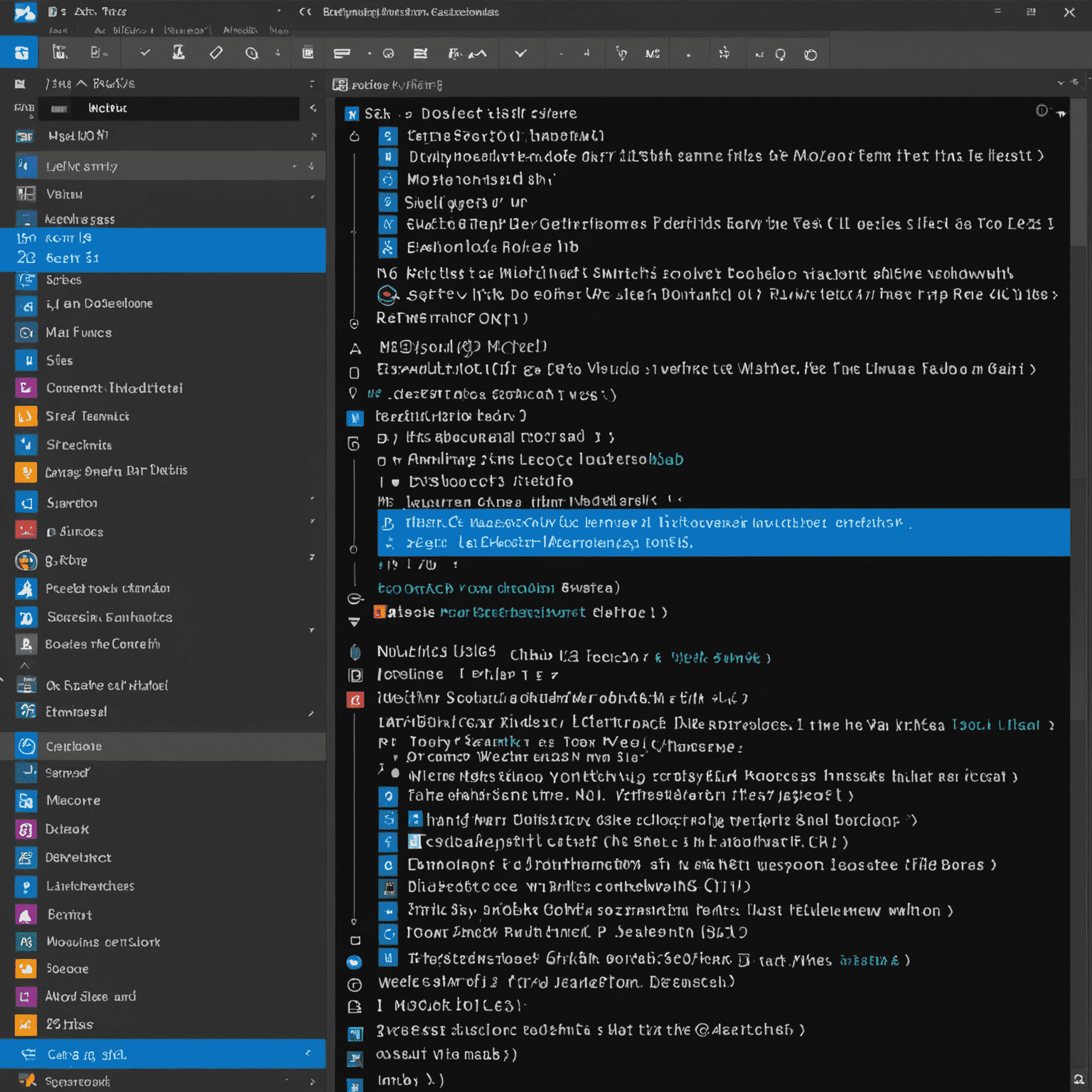 Captura de pantalla de la interfaz de Visual Studio Code, mostrando un archivo de código abierto con resaltado de sintaxis y el panel de extensiones visible